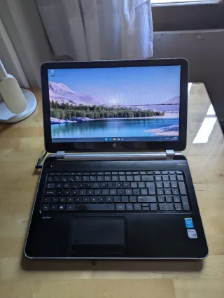 HP Pavilion 15 Notebook Negro/Plata