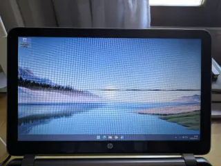 HP Pavilion 15 Notebook Negro/Plata