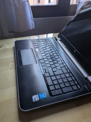 HP Pavilion 15 Notebook Negro/Plata