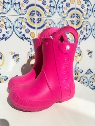 Botas de agua Crocs C11 (28-29) Fucsia