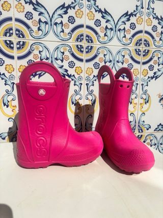 Botas de agua Crocs C11 (28-29) Fucsia