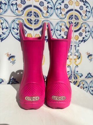 Botas de agua Crocs C11 (28-29) Fucsia