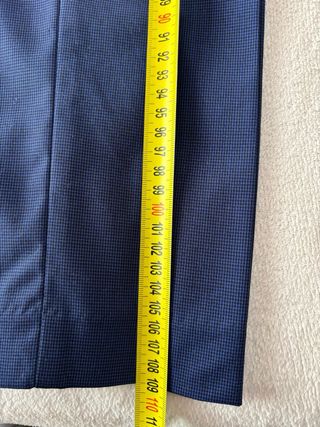 Traje Mango Hombre Azul