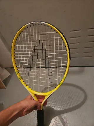 Raqueta Tenis Niño Amarilla