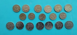 Lote 18 Monedas Kronur Islandia