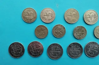Lote 18 Monedas Kronur Islandia
