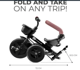 Kinderkraft Aveo Bebé, Plegable, Trike, Bicicleta