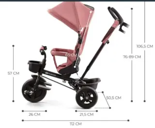 Kinderkraft Aveo Bebé, Plegable, Trike, Bicicleta