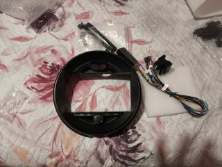 Marco adaptador radio 9 MINI con cable