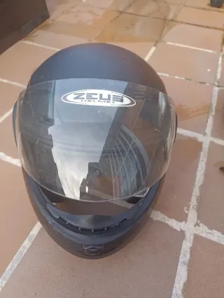 Casco Moto Shoei Rojo y Blanco