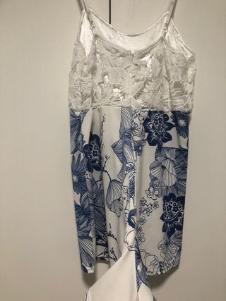 Mono Verano Blanco y Azul