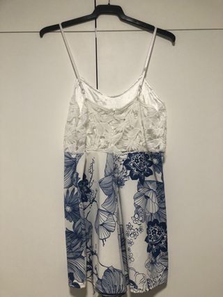 Mono Verano Blanco y Azul