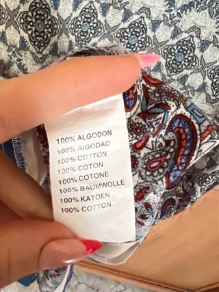 Vestido Túnica Estampado Algodón ANANY