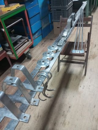 Barras carnicería acero inoxidable