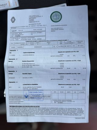 Renault ZOE 2013 12 MESES DE GARANTIA