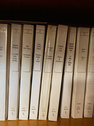 Colección de Libros Seix Barral