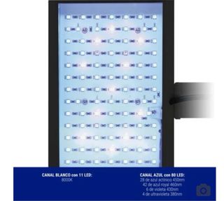 Schermo LED ICA MARINELAMP 91 LED per acquari marini