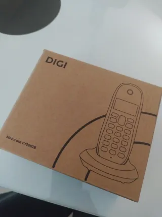 Teléfono Inalámbrico Motorola Negro