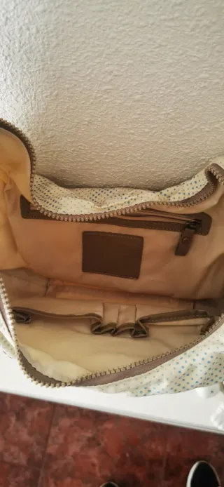 Bolso Tous juvenil beige y multicolor