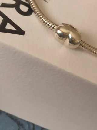Pulsera Pandora Corazón Plata