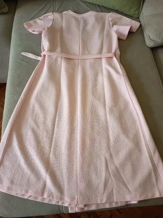 Bata corta mujer rosa