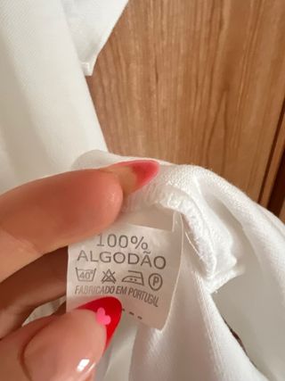 Vestido Polo Mini Lacoste Blanco Talla L