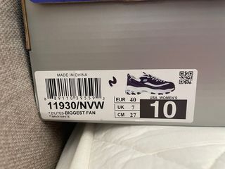 Zapatillas Skechers D'Lites Azul y Blanco