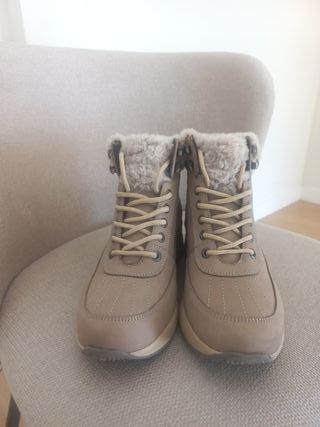 Botines St Gallen Nobuck Piedra