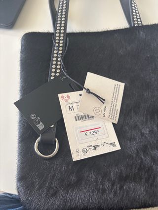 Bolso Piel Negro Ludovic De Saint Sernin x Zara