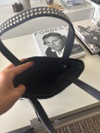 Bolso Piel Negro Ludovic De Saint Sernin x Zara