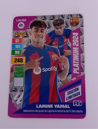 Cromo Lamine Yamal Platinum 2024