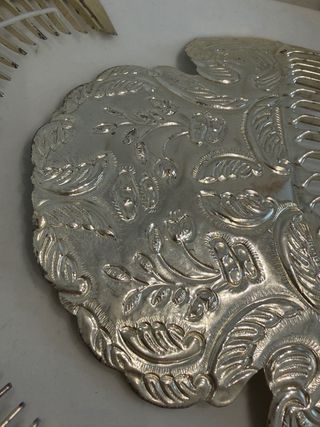 Peinetas fallera plata Benlloch