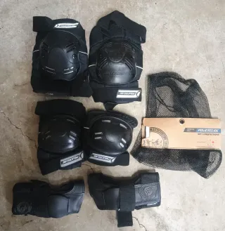 Protecciones Powerslide Patinaje Talla L