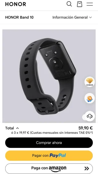 Honor Band 10 Pulsera Inteligente Smartwatch nueva
