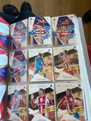Colección cromos Atlético de Madrid Topps