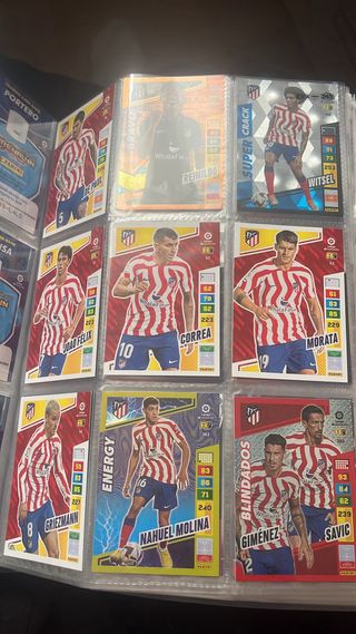 Colección cromos Atlético de Madrid Topps