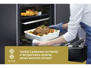 Forno Samsung Dualcook NV7B44403BS