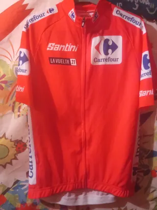 Maillot Ciclismo La Vuelta Santini Carrefour