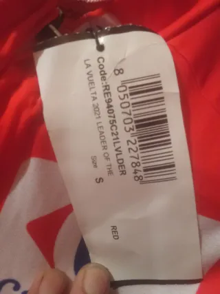 Maillot Ciclismo La Vuelta Santini Carrefour