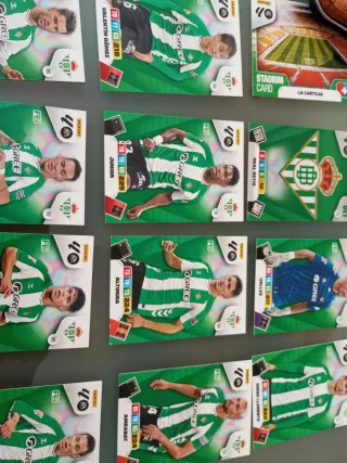 Panini Betis - Cromos de Jugadores