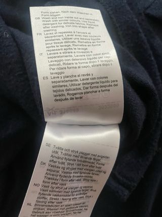 Jersey Street One azul marino