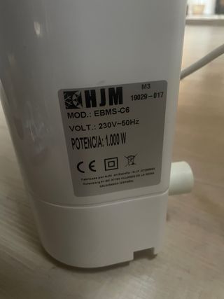 Radiador HJM EBMS C6 Blanco 1000w eléctrico estufa