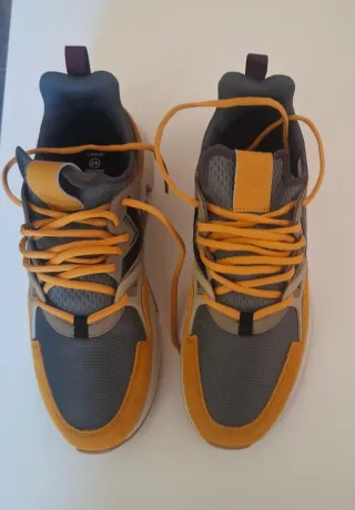 Zapatillas Munich Talla 45 Amarillo/Gris