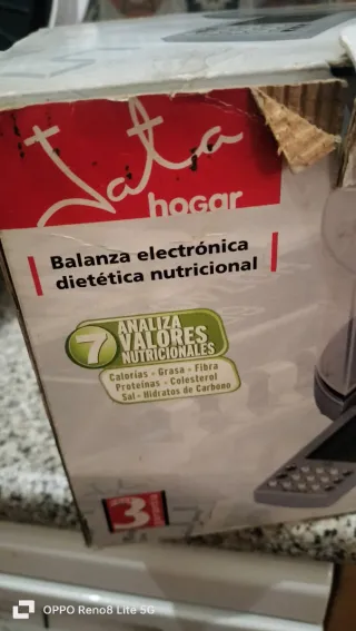 Balanza Jata Electrónica Nutricional