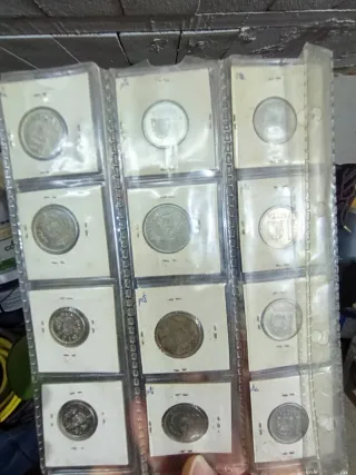 Lote de monedas antiguas