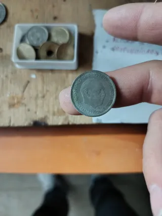 Lote de monedas antiguas