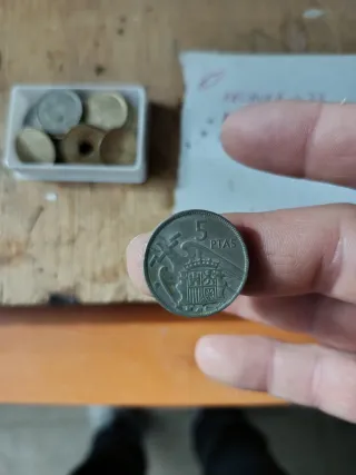 Lote de monedas antiguas