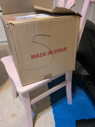 Caja de cartón Made in Spain