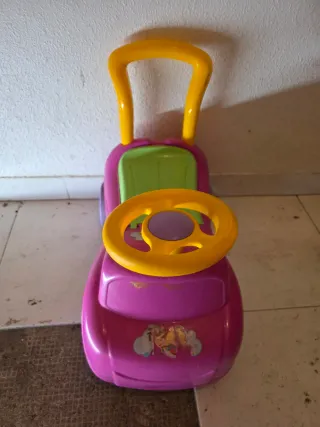 Correpasillos niña rosa y amarillo