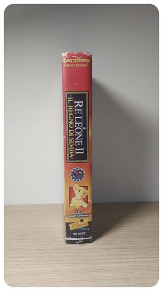 Videocassetta VHS WALT DISNEY IL RE LEONE II 1999